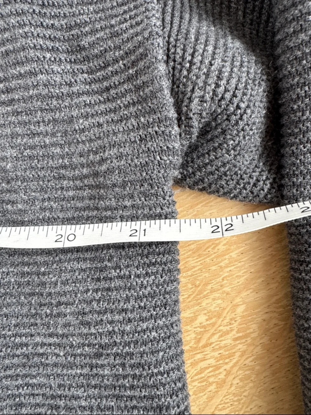 Banana Republic Open-Front Long Gray Cardigan - Picture 6 of 9